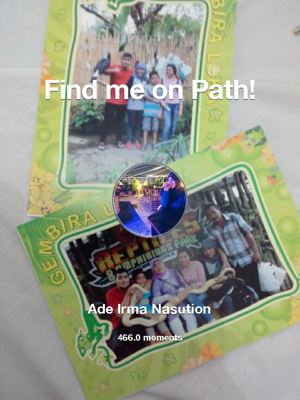 adheenst's tweet photo. I've shared 466.0 memories with my friends on #Path - see them now at http://t.co/DPNn8odh23! #thepersonalnetwork http://t.co/rNRiN1xd46