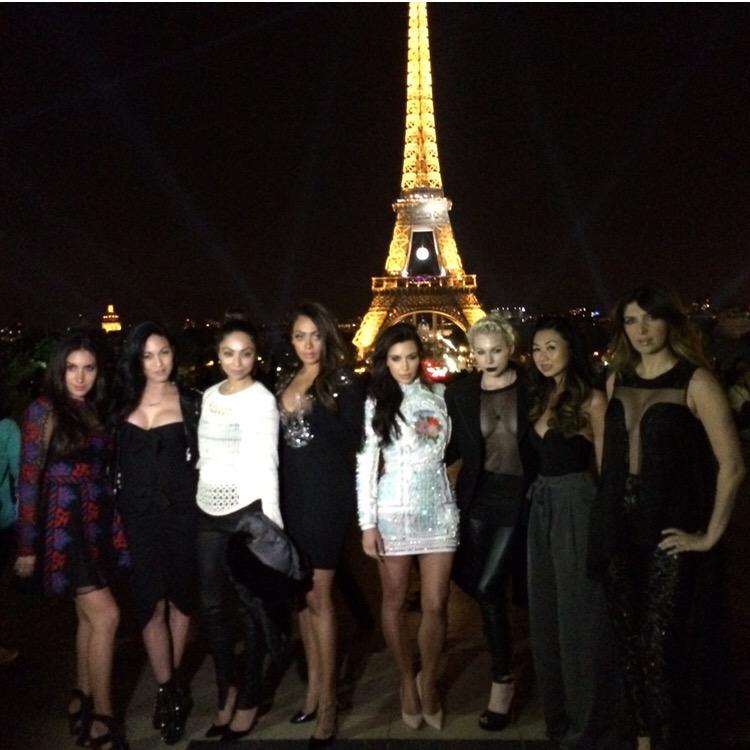 KimKardashian's tweet image. Best Paris memories from last year