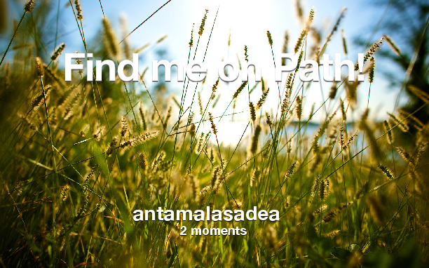 Antamalasadea's tweet photo. Find me on #Path now! Go to: http://t.co/dNPCbIUVnz! #thepersonalnetwork http://t.co/l9yxjwKAjw