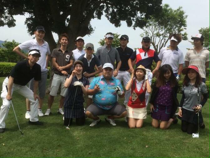 ゴルフコンペなう