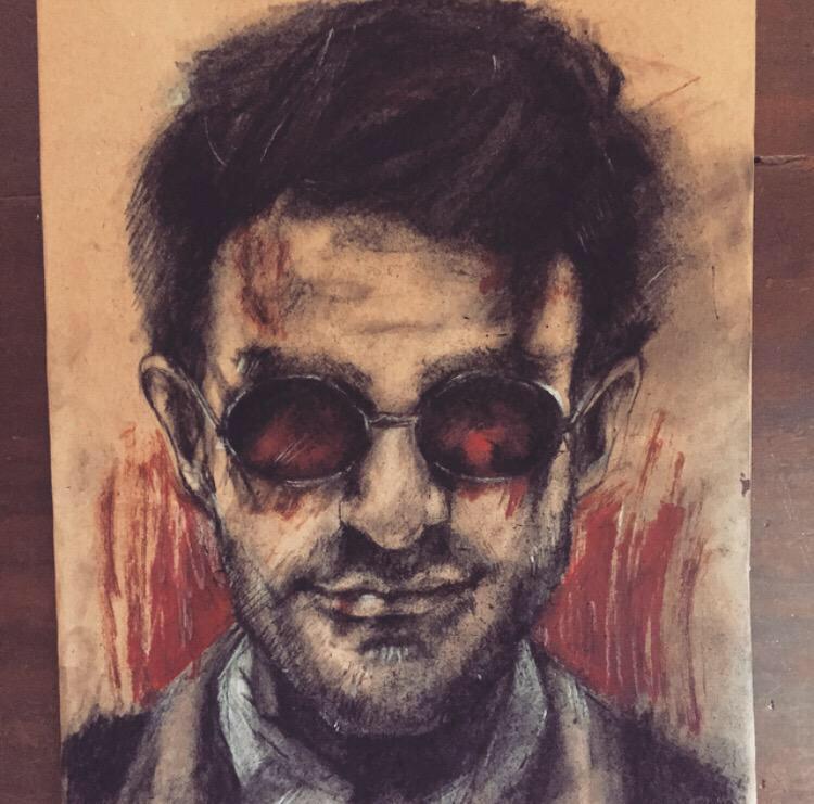 DeborahAnnWoll's tweet photo. Great @Daredevil fan art! :) - wm http://t.co/nRSF2V8Wao