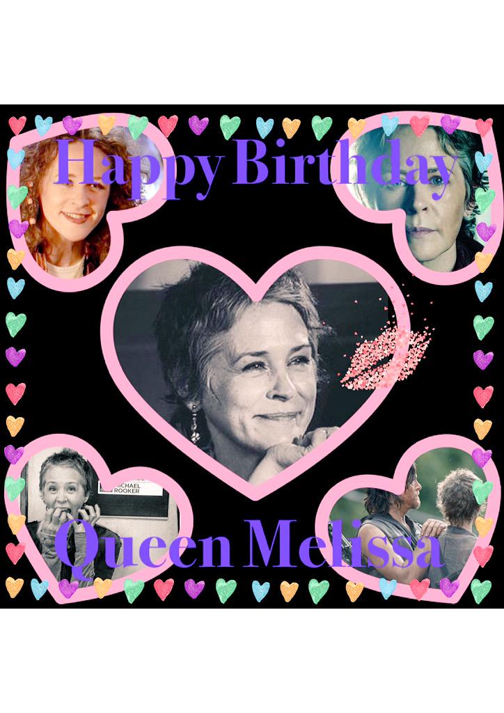   jeknight04: Happy Birthday to the beautiful and talented Melissa McBride May your day be filled 