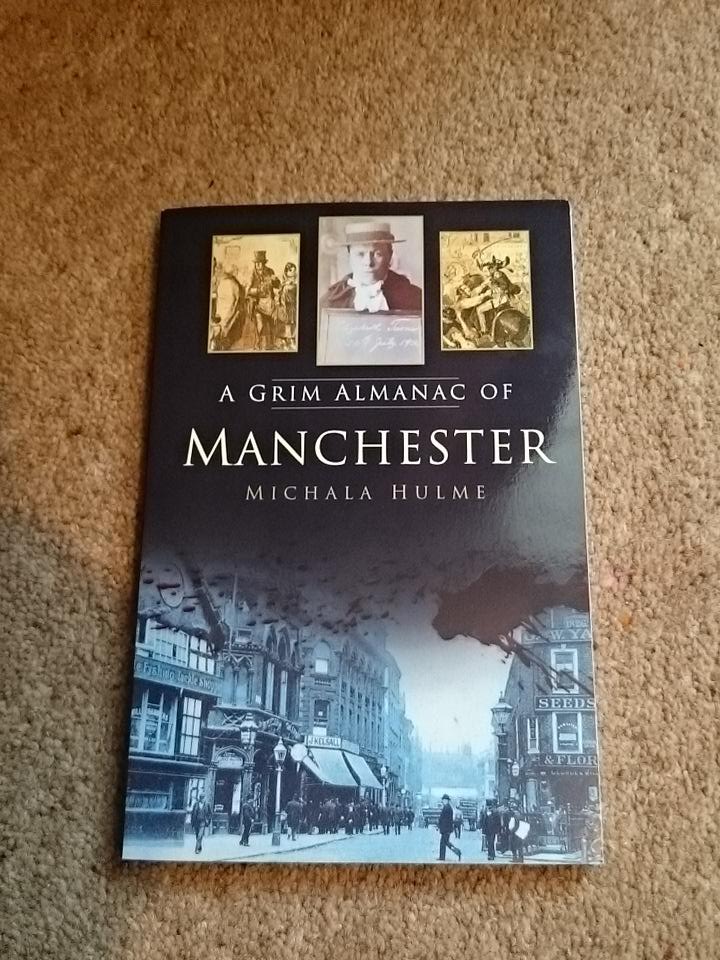 Pearceio's tweet photo. I'm 40 today, yes I know it's hard to believe, and chuffed to bits  to get this bad boy!  @GrimManchester http://t.co/JPFnEGooqh