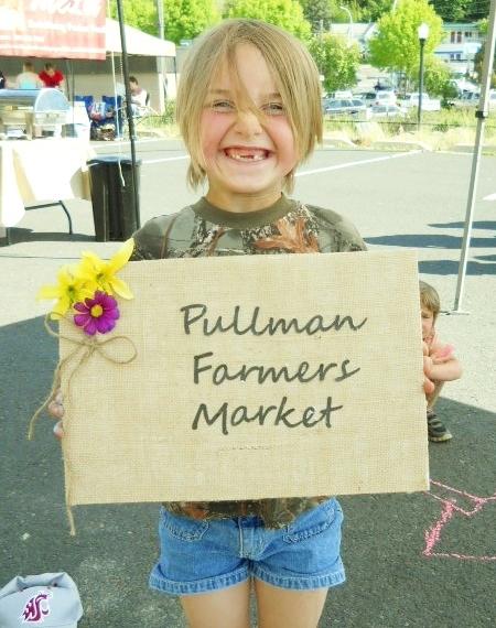 Fun in the sun at our second market of the season! #pullmanfarmersmarket