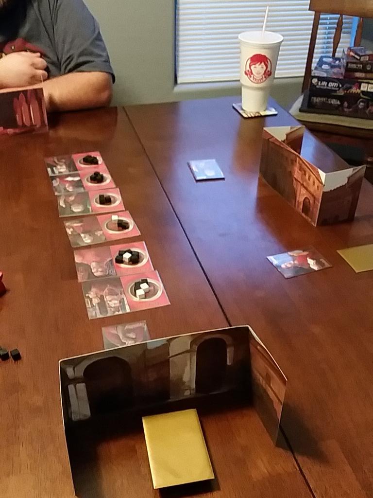 TalonStrikes's tweet photo. @Gamelyn_Games playing with @nathankohatsu & @schneider75 @Dagreenskins #prototypehype http://t.co/6avsMWLELT