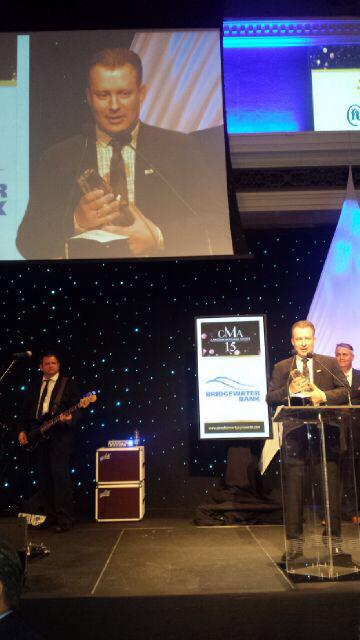 DLCCanadaInc's tweet photo. Congratulations @CollinBruceDLC on your #2015CMAs award for Mortgage Broker of the Year, 25 Employees or More! http://t.co/qFG6wkCC0V