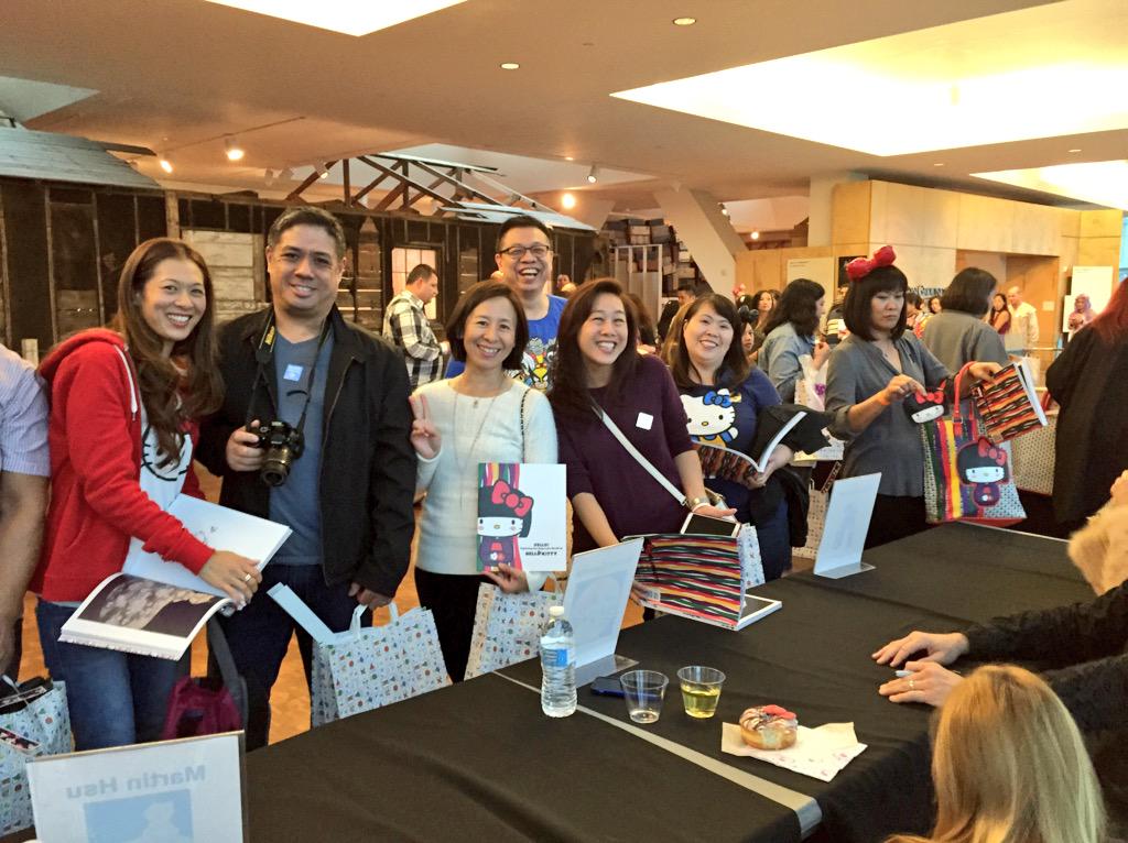 MartinHsu's tweet photo. Hello Kitty fans at @jamuseum ! Thanks for coming to the signing! #HelloKittyJANM http://t.co/NhDukoGJnw