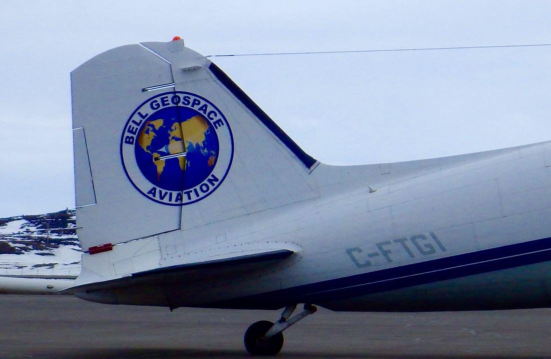 FrankReardon1's tweet photo. #YFBSpotters in #Iqaluit #Nunavut #Douglas #DC3 #CFTGI ALCI Aviation Ltd. · #Canada #BellGeospace http://t.co/HGQNlXnAQk