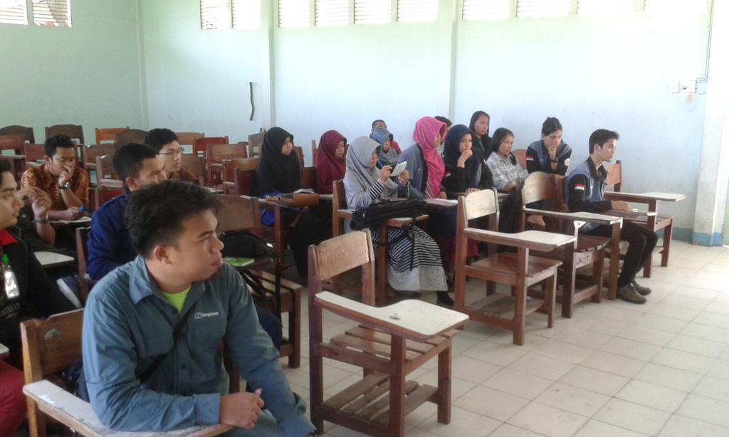 Sedang berlangsung lokakarya alur koordinasi organisasi kampus faperta untan