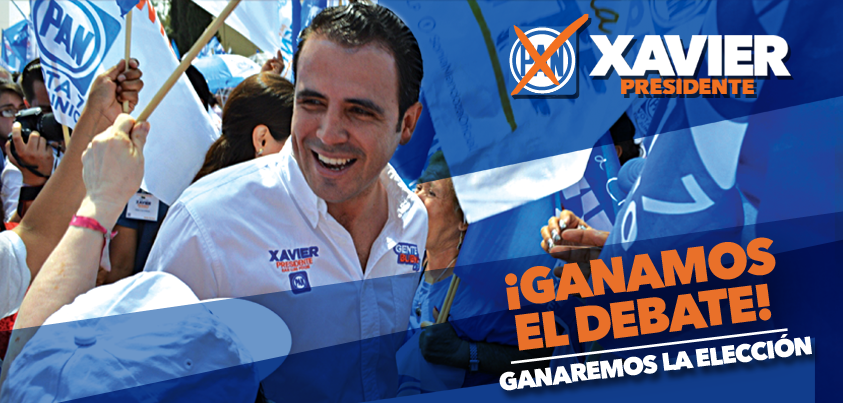 XavierAzuaraSLP's tweet photo. Con el #CambioSeguro ganan todos los potosinos. Gracias por tu apoyo y confianza #XavierSíResponde #VotoUtil #VotaPAN http://t.co/y7KGDkJXuw