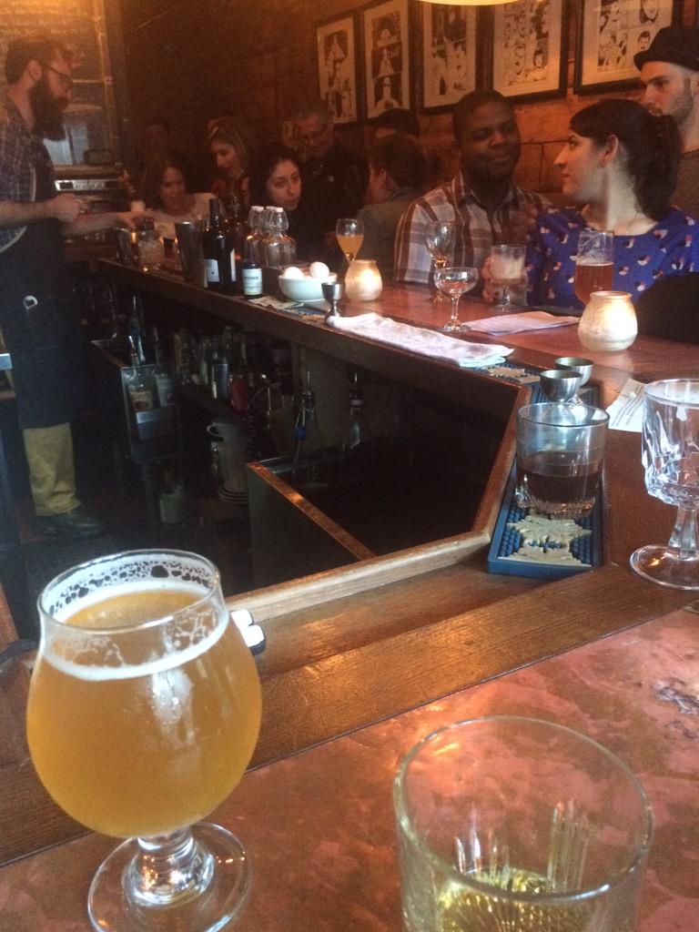 RichardFitchNYC's tweet photo. The best bar and bartender in NYC. @TheJeffreyNYC http://t.co/Xb3EAMr3LM