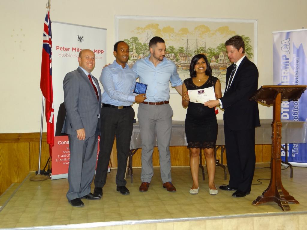 PeterMilczyn's tweet photo. Some pics of GEMS award winners from south Etobicoke-Lakeshore….. http://t.co/Eed6IavjQ1