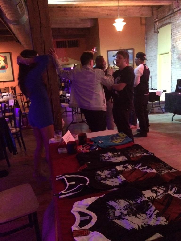 RRatedClothing's tweet photo. Getting ready for the fashion show at the @WherehouseMilw http://t.co/iPwCzg8xi4