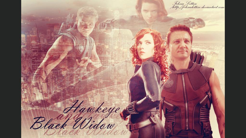 #newheader @StoickArcher #hawkeye #blackwidow #Clintasha #lovehim