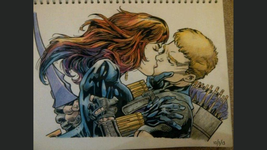 #delicious #Avengers #kisses #Clintasha