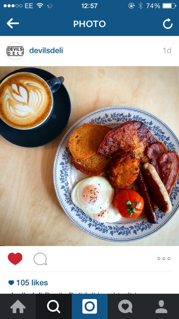 devilsdeli's tweet photo. The ultimate hand built breakfast. http://t.co/GIh13c0PcO