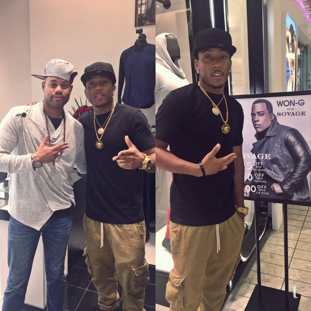 Chris_Gjr's tweet photo. Met With Big Bruh @jheriwalkerjr At The #Sovage Store In The Beverly Center Mall.... #ChristopherGlenn #Sovage http://t.co/2pFt7jGdVA