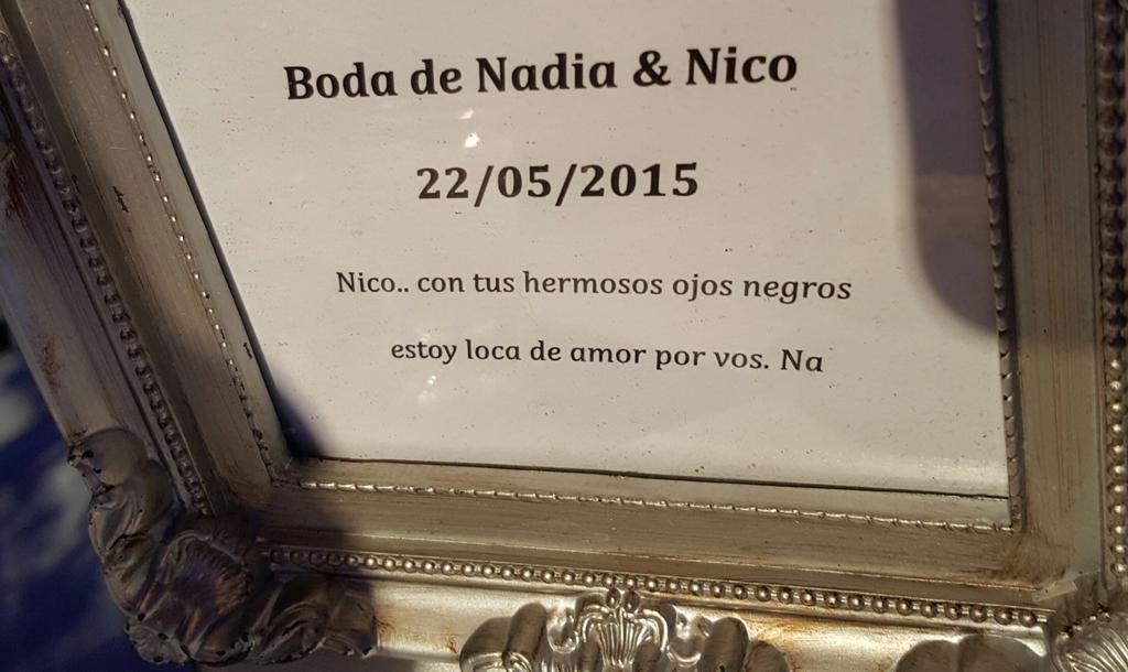nicomace's tweet photo. Gracias hermosa vos tbn me volves loco te amo #nicoynadia http://t.co/vz7JBX2F5p