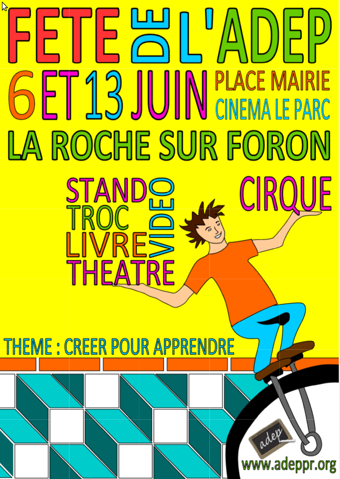 Fête 2015-Fête par les enfants où on parlera des compétences et savoirs acquis pendant l'année adeppr.org