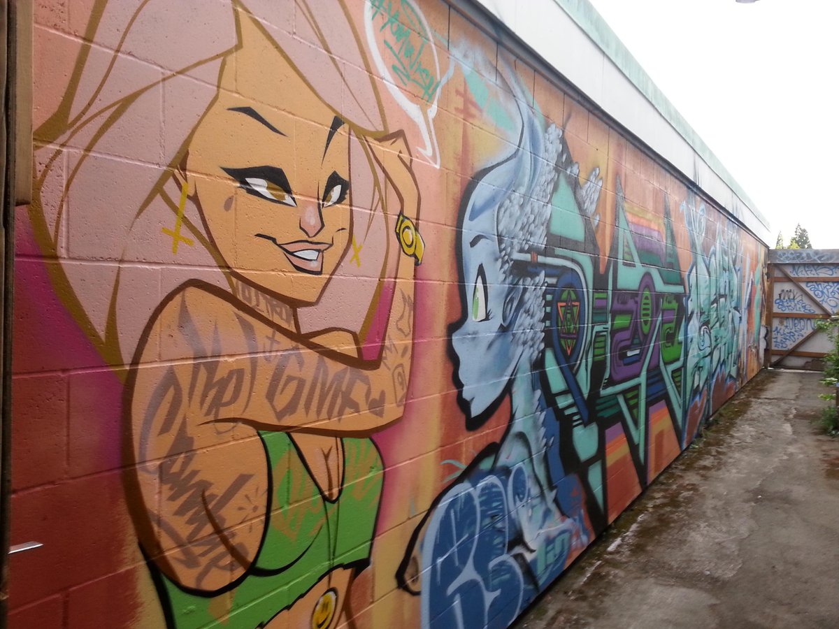 Thanks for the follow <a href="/artgalleryvic/">Art Gallery Victoria</a>! Join us June 5th to June 7th for our incredible live #streetart week end! #yyj