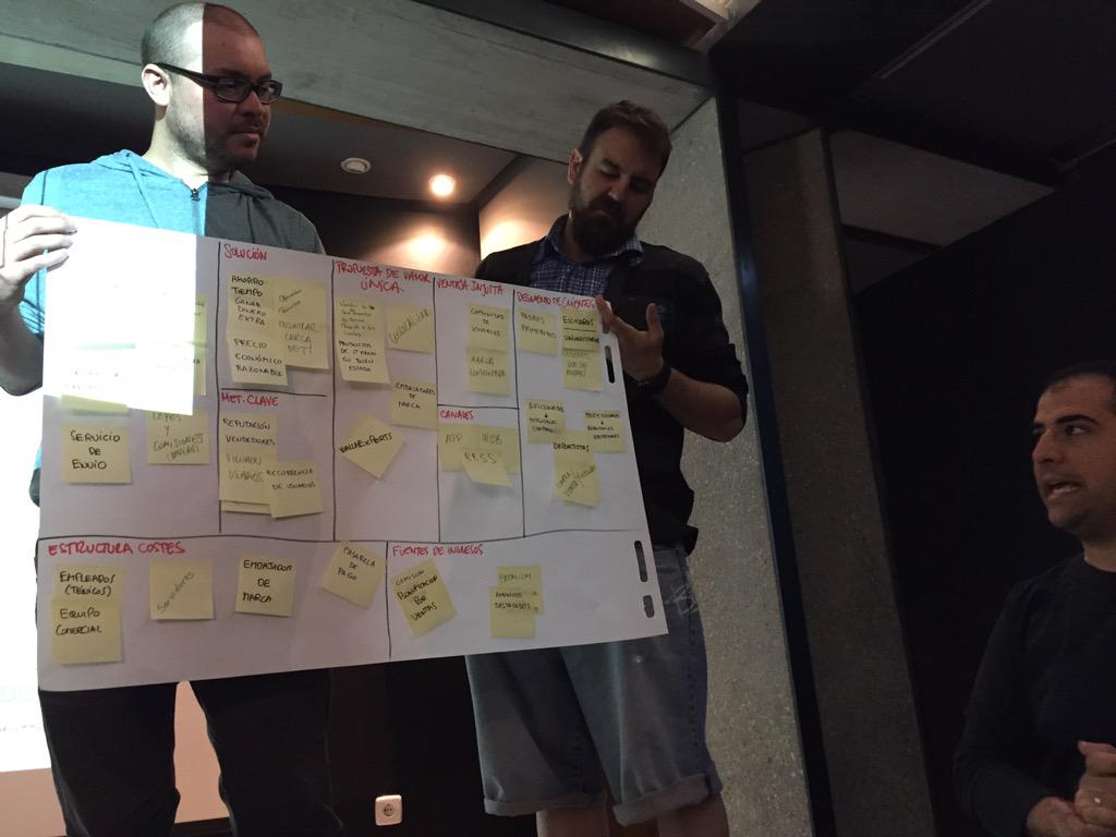 liderarmente's tweet photo. En @NomadiaSchool analizando el modelo de negocio de @wallapop http://t.co/u7Lome8cHI