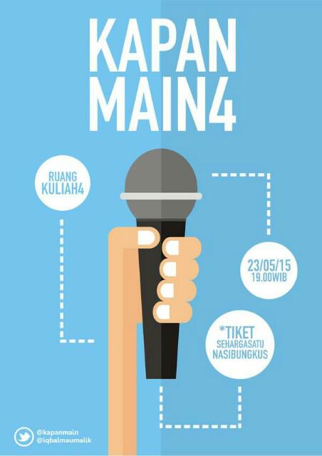 StandUpUNSOED's tweet photo. Nanti malam acara @KapanMain 4 bakal di gelar di Fakultas Kedokteran Unsoed, Yuuuk dateng!! http://t.co/Ahza8br86O