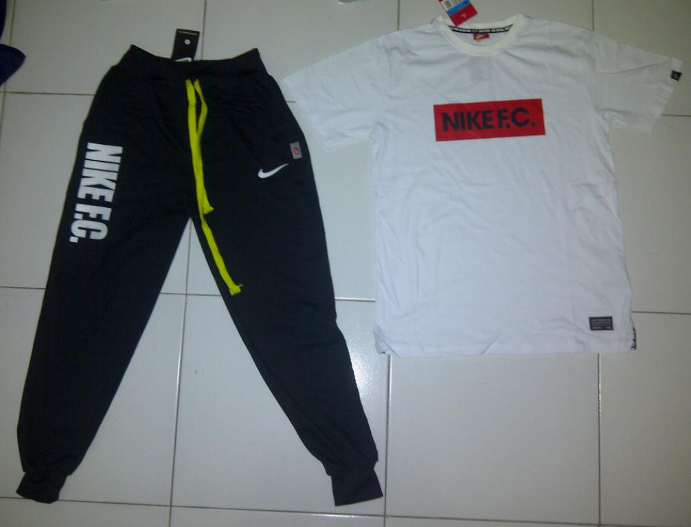 Celana Jogger harga 110rb &amp; T-Shirt Nike FC harga 80rb Adm1 SMS/WA 08983653199 BBM 2768CD9B