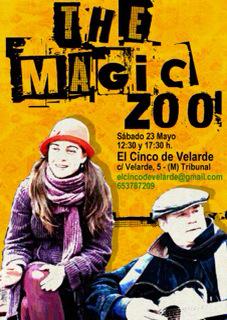 5deVelarde's tweet photo. Hoy 12:30 y 17:30. The magic zoo -concierto en ingles para peques- reserva 653787209. elcincodevelarde@gmail.com http://t.co/JoAeqFlXmp