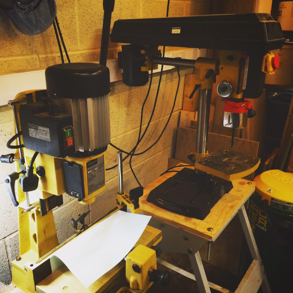 Have you used our latest toys yet? #makerspace #woodwork #RonSwansonIsMyHero