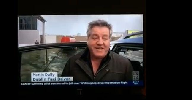 JOEdotie's tweet photo. Video: Irish taxi driver delivers priceless line about Marriage Referendum on Australian TV http://t.co/iHmkcu3qTd http://t.co/K5G9s4dWSt
