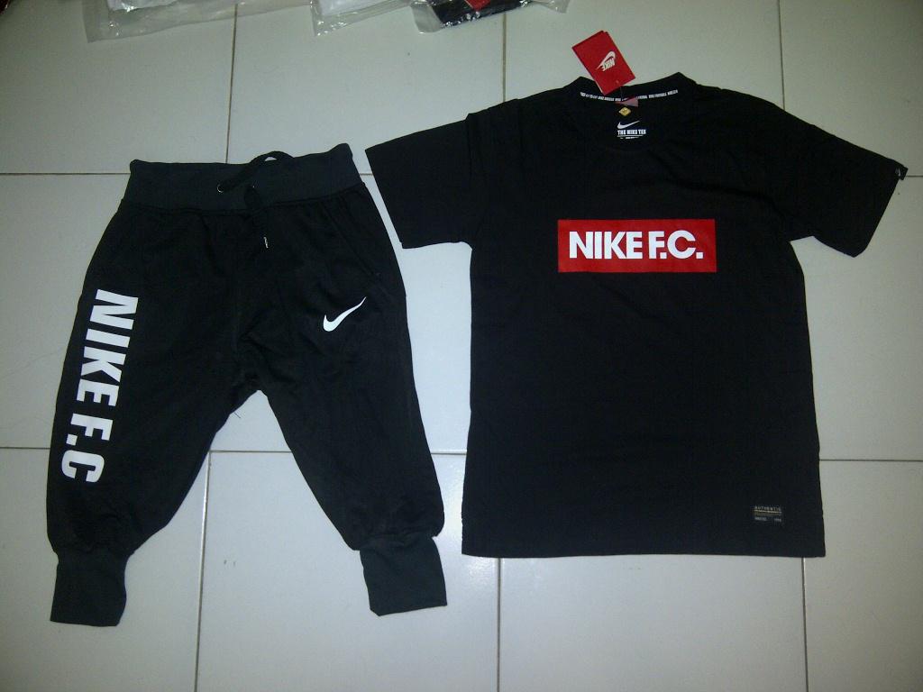 Celana Jogger 3/4 harga 90rb &amp; T-shirt Nike FC harga 80rb Adm1 SMS/WA 08983653199 BBM 2768CD9B
