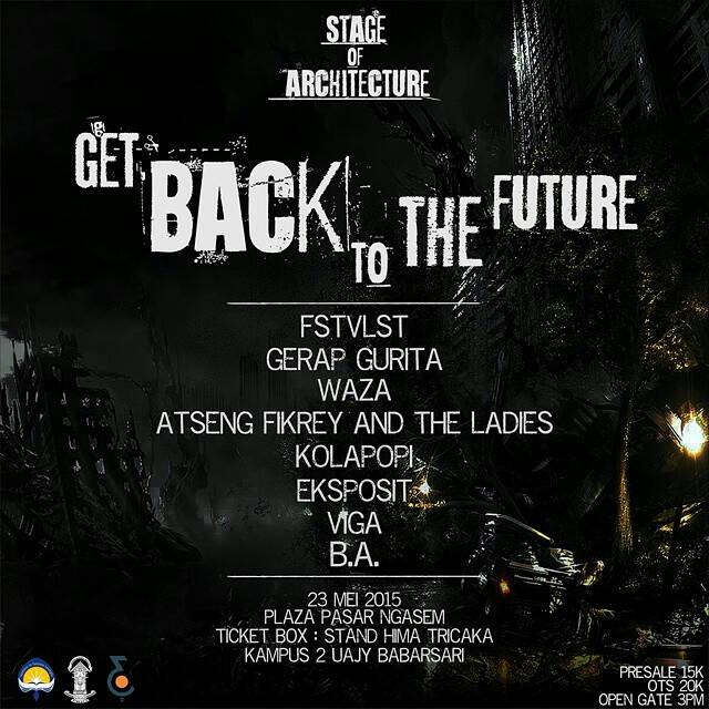 Yakk jangan lupa nanti malem mampir ke Plaza Ngasem buat nonton kami bereksyen. @sepekan15