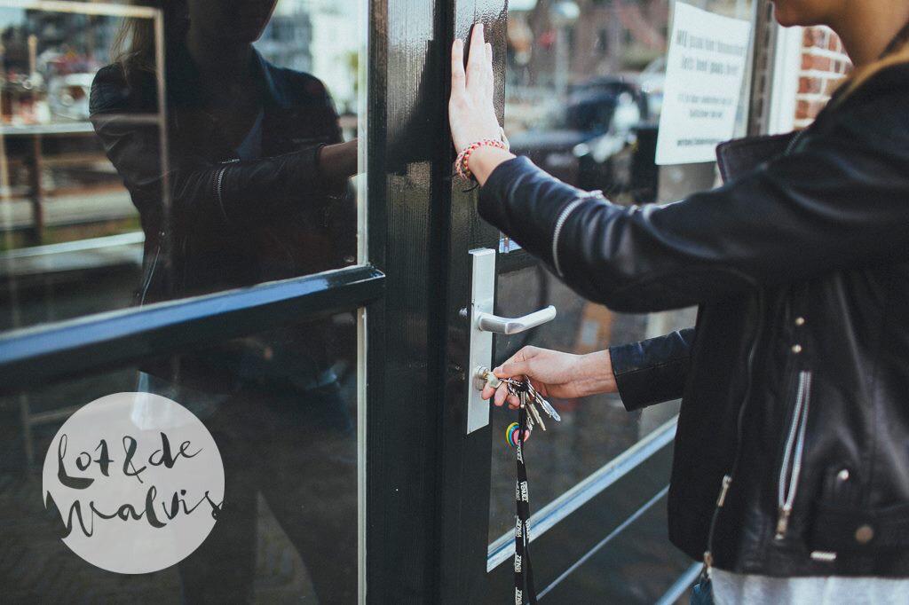 Het is een feit, Lot heeft de sleutel. Ze is zo blij! #haven #leiden