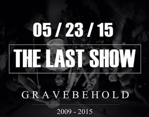 Gravebehold has no longer as a band. Today is gonna be our last show. Thanks for supporting us in last 6 years :)