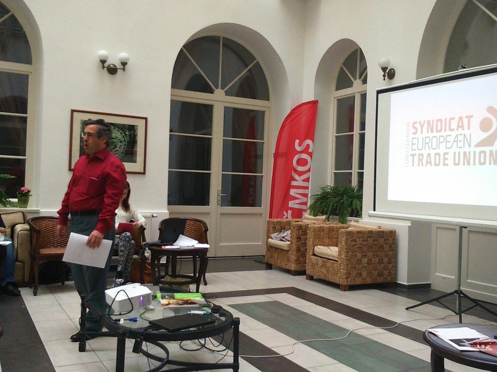 miroslavhajnos's tweet photo. Right now presentation od Julian Scola from @etuc_ces about PR an marketing of TU #Ceytun http://t.co/ljgHFEQy83