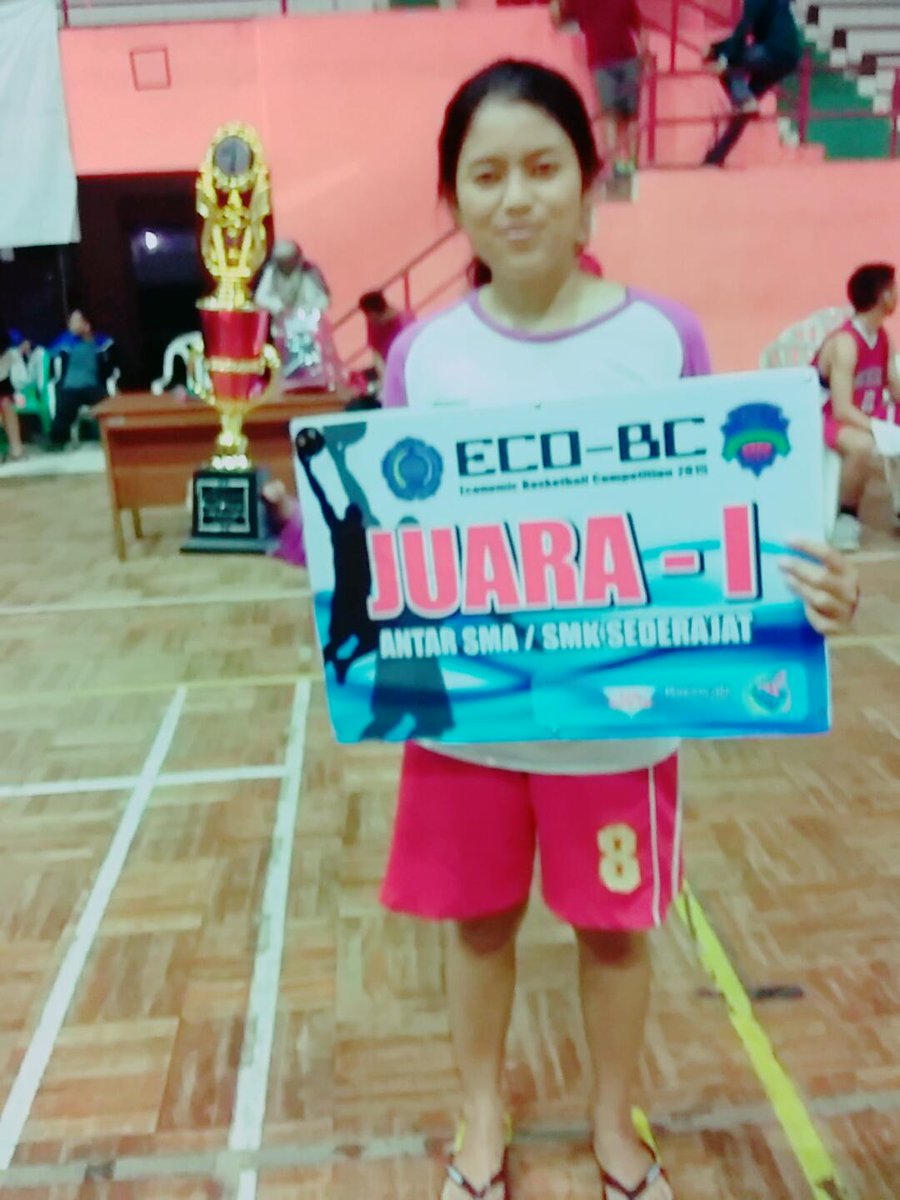 The winner ump cup😂 sma N 3 pwt
