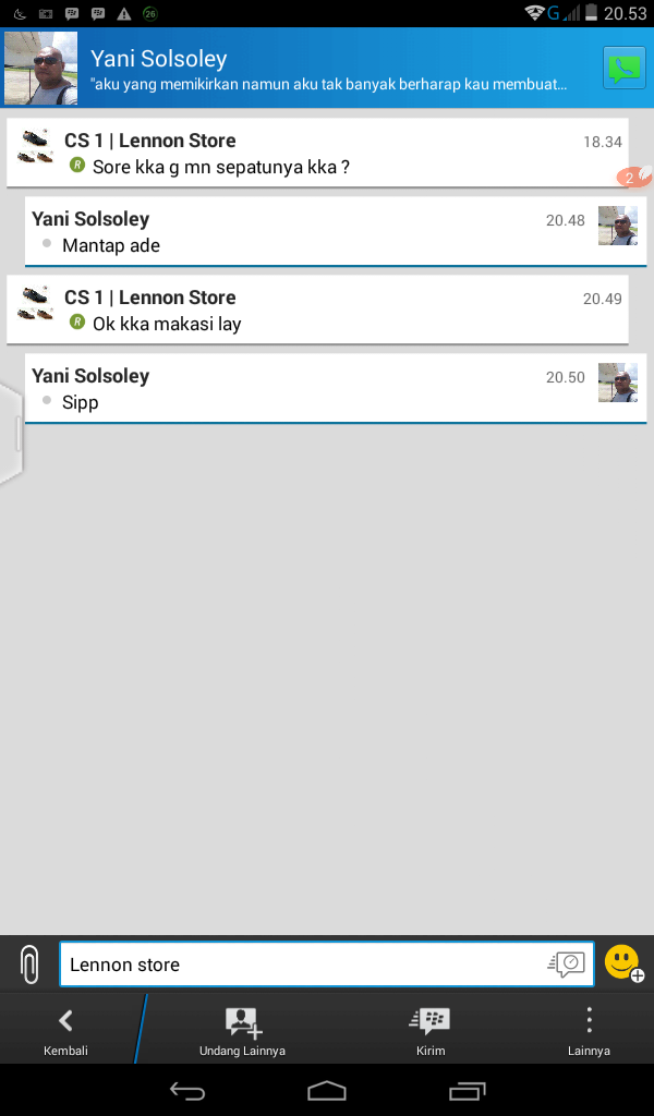 lnnstore tweet picture