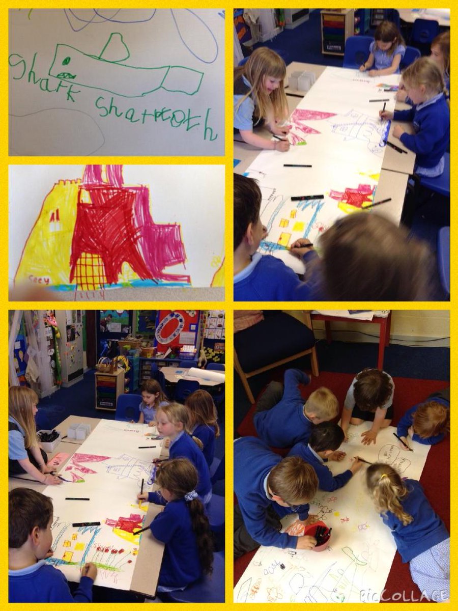 MawdesleyPeters's tweet photo. A lovely way to finish a hectic half term. Lots of collaborative working on a couple of fabulous friezes. #GoClass1 http://t.co/nskp1PHUVT