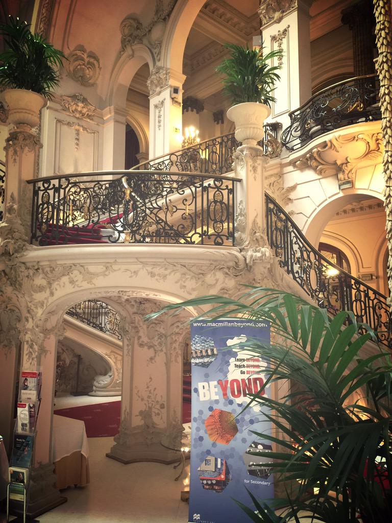 steve_muir's tweet photo. Great venue for #MacmillanADMadrid http://t.co/KmBOcrzaM7