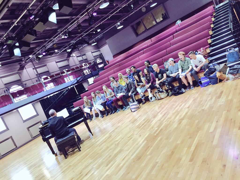 DrewMcOnie's tweet photo. Early morning start back @NYMTuk prepping for @MrJasonRBrown's concert next week! #BrandNewYou @13WestEnd #JRBizzel http://t.co/fUhGHytTDW