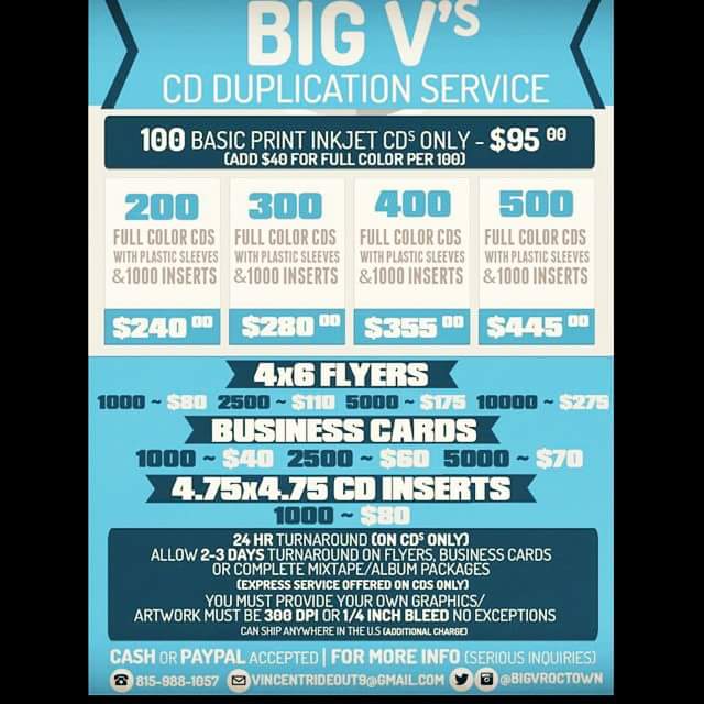 ApolloDGC's tweet image. If you need CDs hit up my boy Big V @BIGVROCTOWN...☆♤2015♤☆