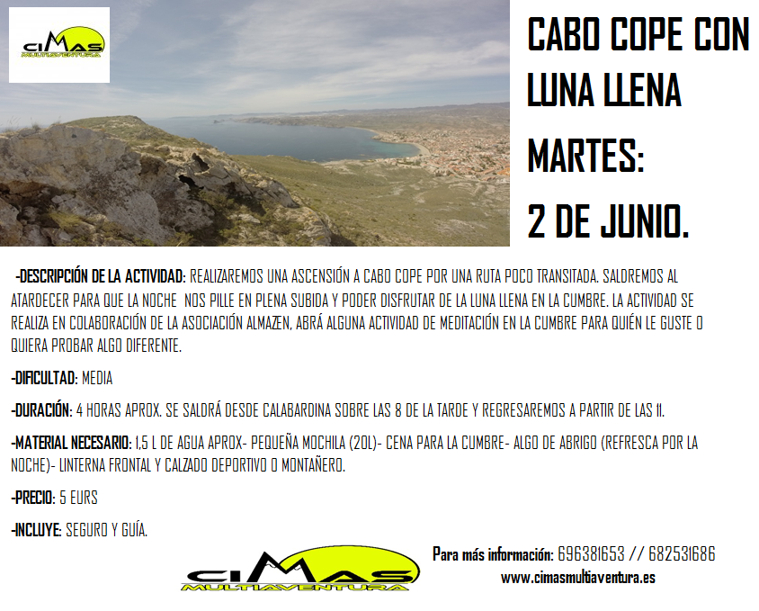 Interesante #ruta en #águilas #murcia #costacálida  <a href="/tomurcia/">Eventos en Murcia</a>  <a href="/DescubreMurcia/">Descubriendo Murcia</a> <a href="/cimasaguilas/">Cimas Multiaventura</a> @murciaturistica