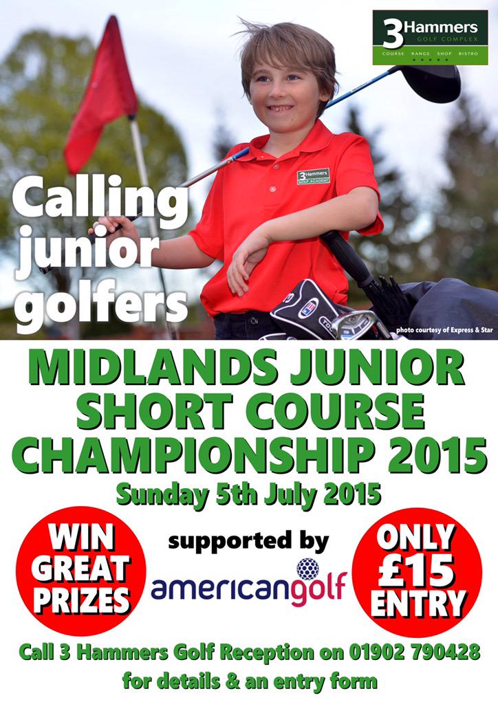 3HammersGolf's tweet photo. Get your entry forms from golf reception now!! @staffsgolf @staffsgolfclubs #MJSCC #Juniorgolf http://t.co/tRN3SEuDlW
