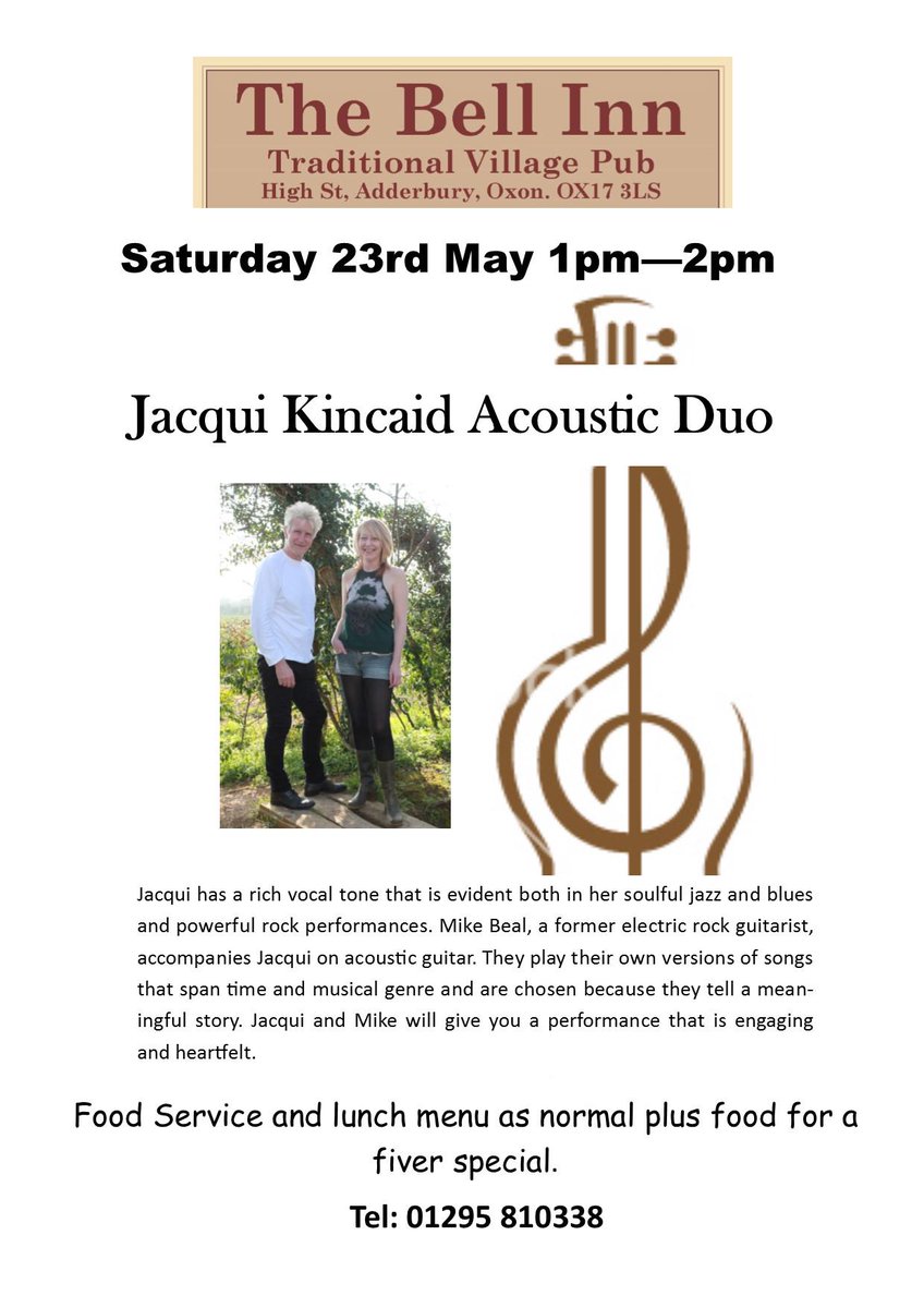 BellAdderbury's tweet photo. Live soulful music lunchtime today ... http://t.co/931MLayHEk