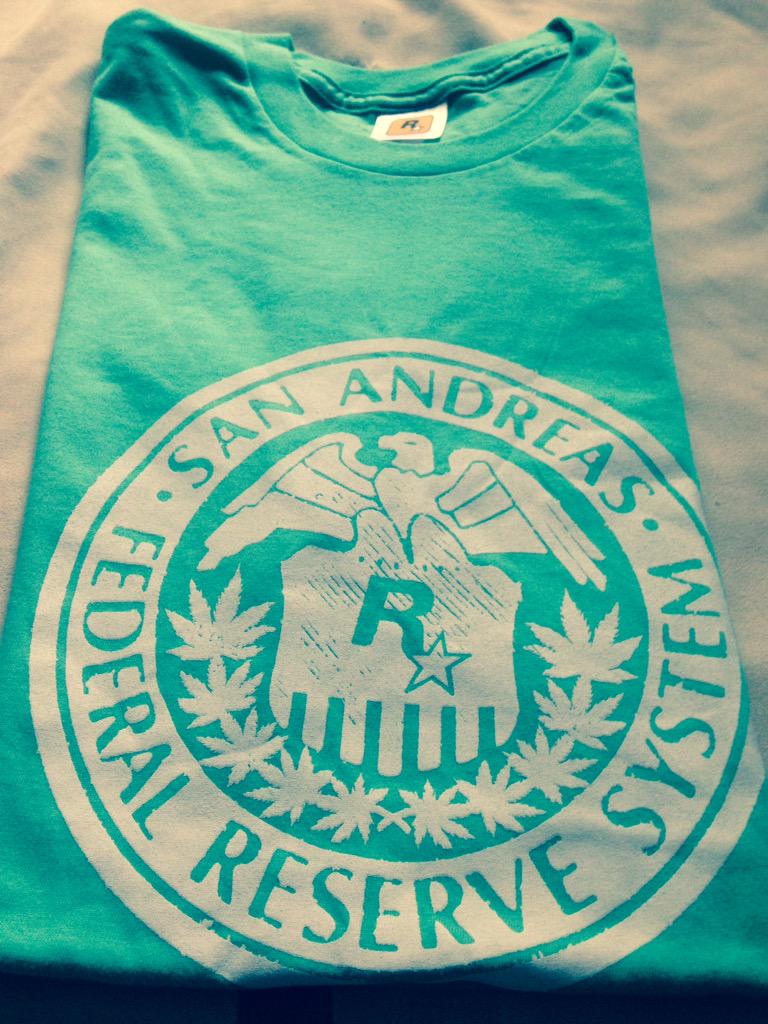 Who wants a San Andreas Fed T'shirt? Reply now and I'll pick someone &amp; send it off to you today! #GTABaseGiveaway