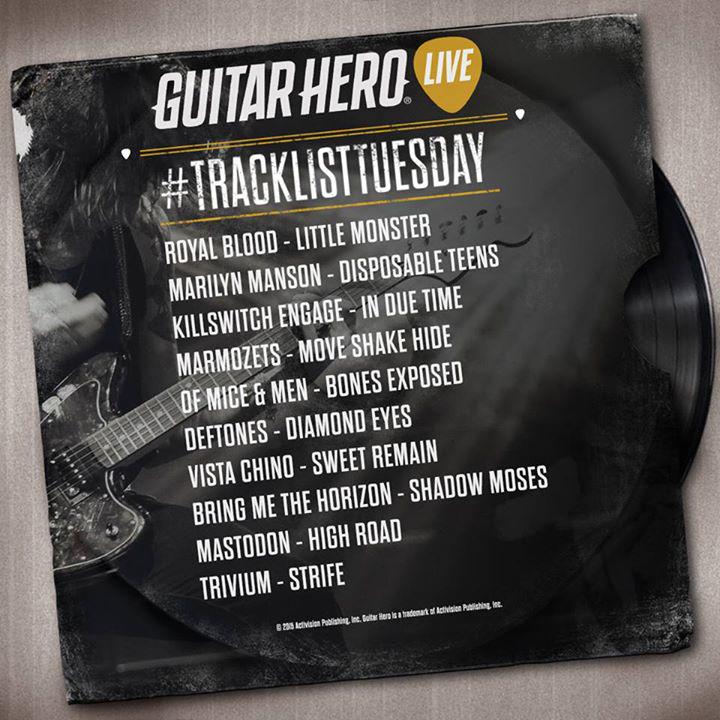 OMandM's tweet photo. Who's excited for this!! Play Bones Exposed on the new @GuitarHero coming this fall! #GuitarHeroLive http://t.co/2qSEvw6ko3