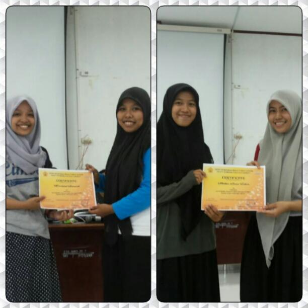 Penyerahan sertifikat dari <a href="/SCOMEUnsyiah/">SCOME CIMSA Unsyiah</a> buat para pakar ketje kitaa!! Yey! ^o^//