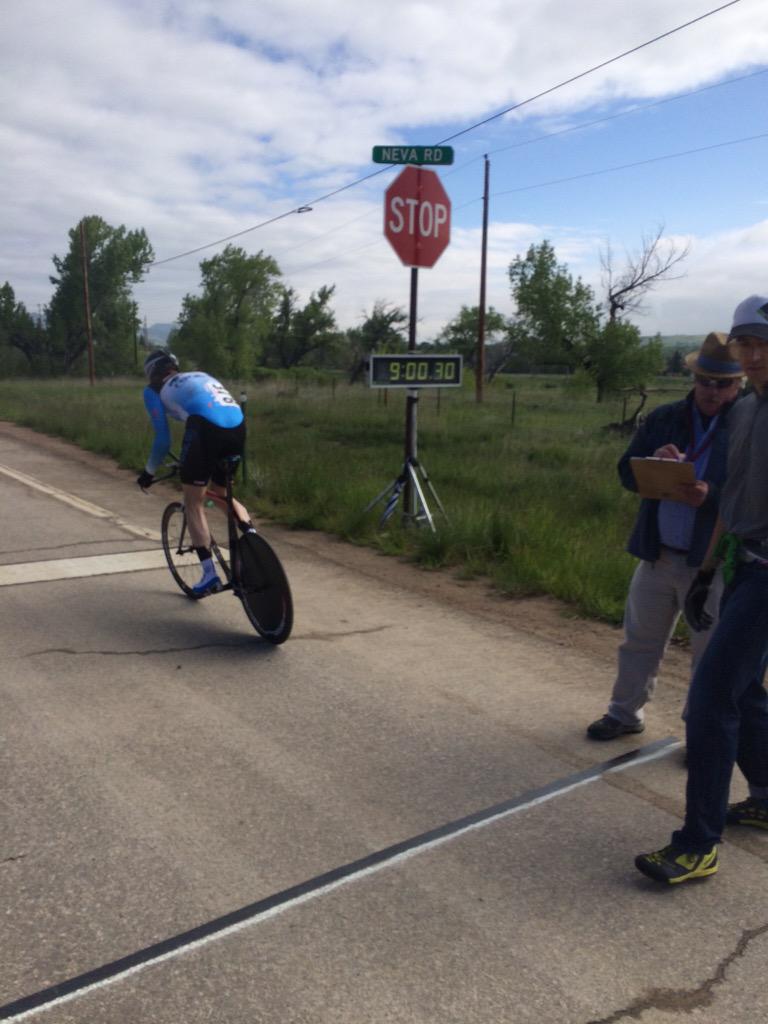 gsboulder's tweet photo. And we're off! http://t.co/gB2ZEA099h