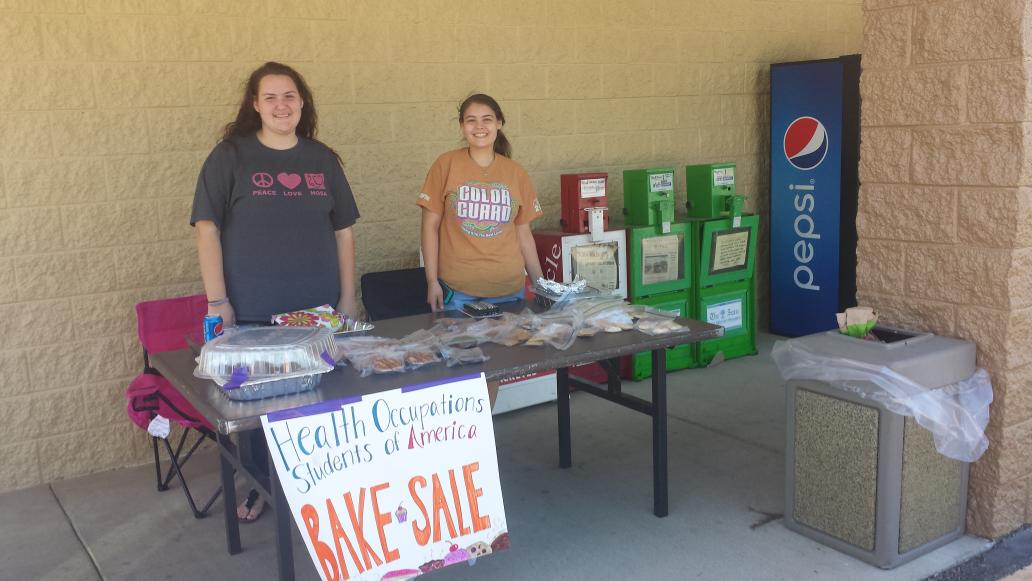 HOSA bake sale right now at IGA in Pelion. Help out with a good cause.