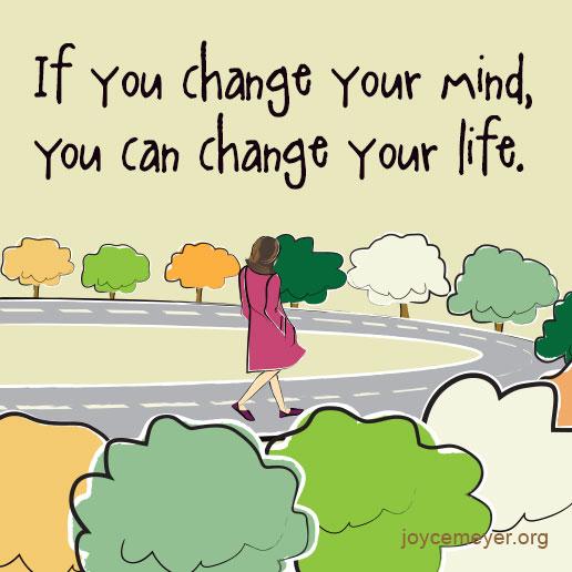 JoyceMeyer's tweet image. Changed Mind = Changed Life